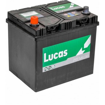 Lucas Premium Auto Accu | 12V 60AH 510 CCA | + Pool Links / - Pool Rechts |