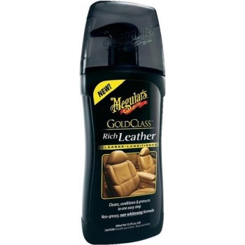 Meguiars G17914 Gold Class Rich Leather Cleaner & Conditioner 400ml