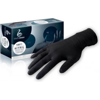 Nitril Handschoenen Zwart - maat: XL - 100 stuks