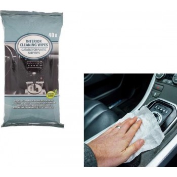 Vochtige Schoonmaak Doekjes Auto Interieur - Dashboard Reinigingsdoekjes