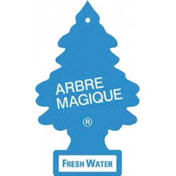 Arbre Magique Luchtverfrisser 12 X 7 Cm Fresh Water Blauw