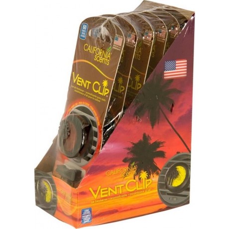 California Scents Ventilatierooster Geur Clip - Capistrano Coconut