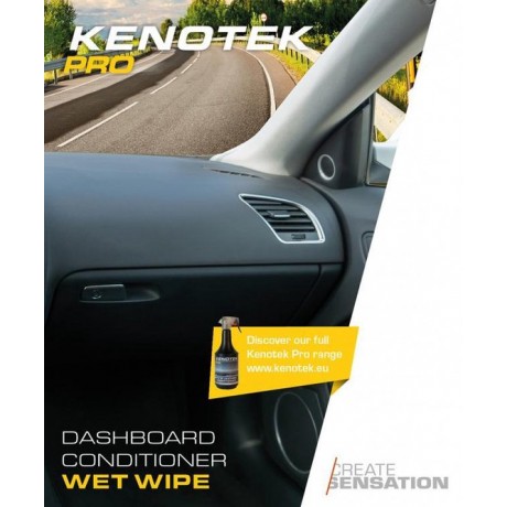 Kenotek Wet-Wipes Dashboard Cleaner wipes XXL DOOSVERPAKKING 300 STUKS