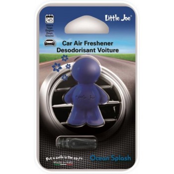 LITTLE JOE Car Air Freshener 3D - Geurt 45 Dagen - Ocean Splash - Geschikt Voor Luchtrooster In Auto