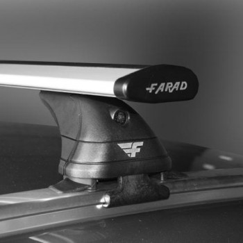 Dakdragers Seat Leon ST stationwagon vanaf 2013 - Farad aluminium wingbar
