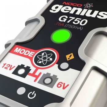Noco acculader G750 / Noco Genius 750eu battery charger 6V, 12V