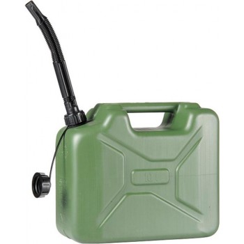 Benzine Jerrycan - Army - 10 Liter - Groen