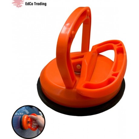 EdCo® Auto Deuk Remover XL - Zuignap met Handgreep - Deukentrekker - Verwijderaar - Oranje