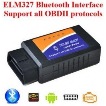 OBD II bluetooth V2.1 interface ELM 327 auto draadloos uitlezen