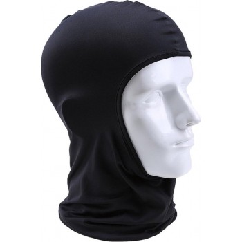 Balaclava Helmmuts - Motor Onderkleding Bivakmuts - Winter Muts Face Mask Nek Warmer Masker -  Zwart