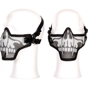Fostex Airsoft beschermingsmasker half skull