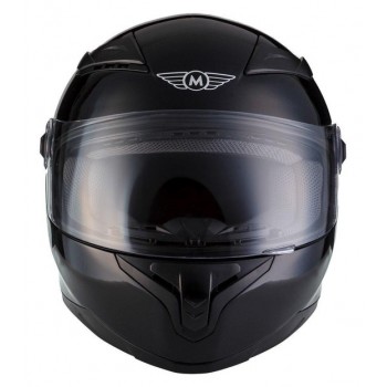 MOTO • GLOSS BLACK • L • Helm - Motorhelm - Integraalhelm - Scooterhelm - Motor - Scooter - Brommer