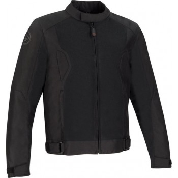 Bering Riko Black Textile Motorcycle Jacket L