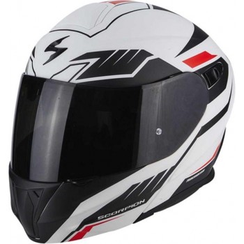 Scorpion EXO-920 Shuttle Matte White Black Modular Helmet S