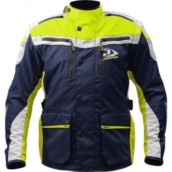 Jopa Enduro Jacket Iron Yellow Fluor-Blue XXL