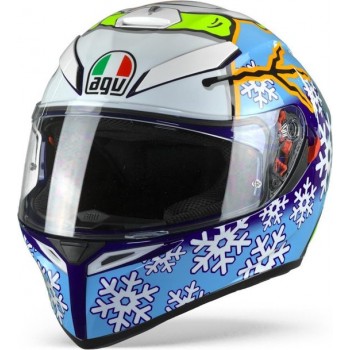 Agv K3 SV Max Vision Rossi Winter Test 2016 Integraalhelm - Motorhelm - Maat XXL
