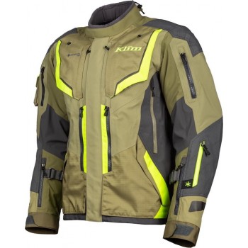 Klim Badlands Pro Sage Hi-Vis Textile Motorcycle Jacket M