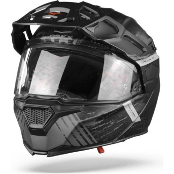 Nexx X.Vilijord Mudvalley Black Grey Matt Modular Helmet L