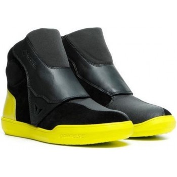 Dainese Dover Gore-Tex Black Fluo Yellow Motorcycle Shoes 43