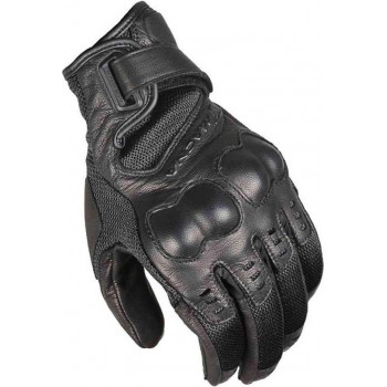 Macna Bold Air Black Motorcycle Gloves  M