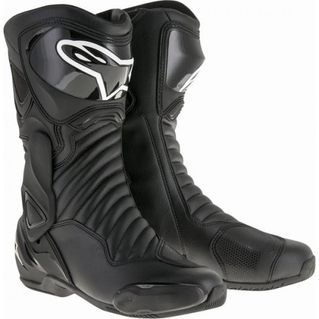 Alpinestars SMX-6 V2 Boots Black Black Motorcycle Boots 45