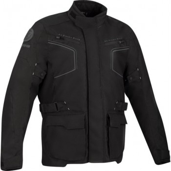 Bering Winnipeg Black Textile Motorcycle Jacket XL