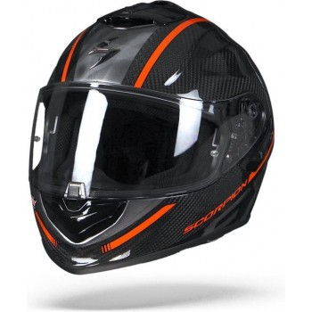 Scorpion EXO-1400 Air Carbon Grand Oranje Integraalhelm - Motorhelm - Maat L