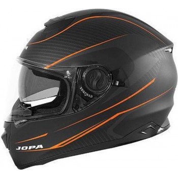 Jopa Helmet DRIFTER Mattblack-Orange 62-XL