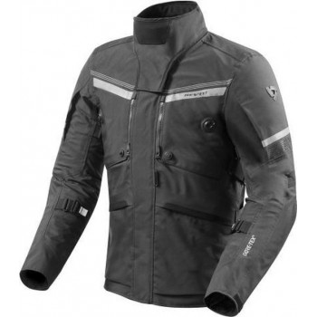 REV'IT! Poseidon 2 GTX Black Textile Motorcycle Jacket S