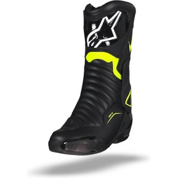 Alpinestars SMX-6 V2 Black Yellow Fluo Motorcycle Boots 46