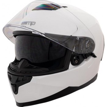Zamp FR-4 ECE22.05 / DOT Helmet Gloss White Medium