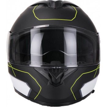 HELM VITO SYSTEEMHELM FURIO GEEL L Motor & Scooter