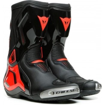 Dainese Torque 3 Out Black Fluo Red Motorcycle Boots 46