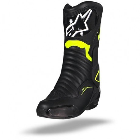 Alpinestars SMX-6 V2 Black Yellow Fluo Motorcycle Boots 42