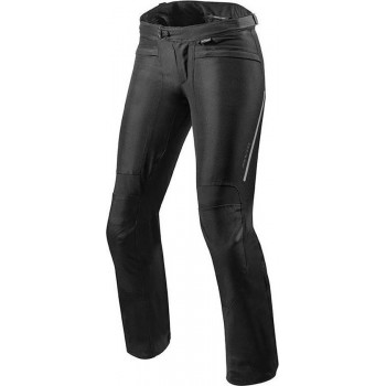 REV'IT! Factor 4 Ladies Standard Black Textile Motorcycle Pants 36