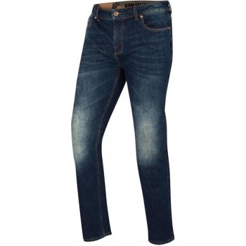 Segura Rony Blue Washed Motorcycle Jeans S