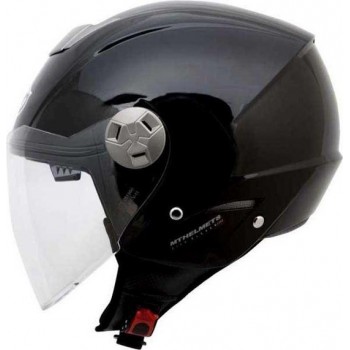 Helm MT City-Eleven sv Solid zwart L