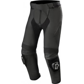 Alpinestars Missile V2 Short Black Leather Motorcycle Pants 54
