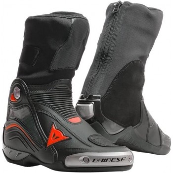 Dainese Axial D1 Black Red Fluo Motorcycle Boots 46