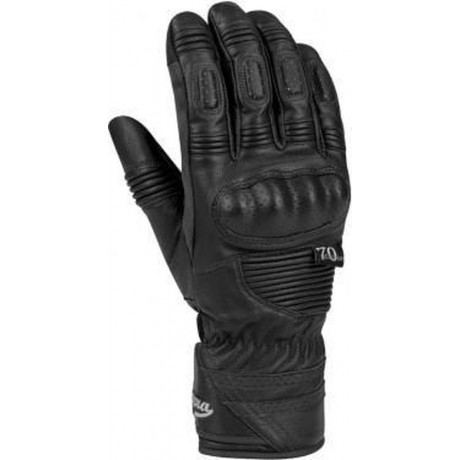 Segura Ramirez Black Motorcycle Gloves T9
