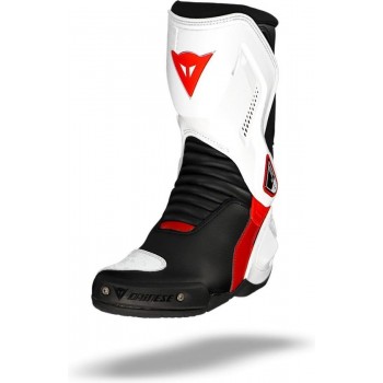 Dainese Nexus Black White Lava-Red Motorcycle Boots 42