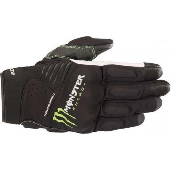 Alpinestars Monster Force Black Green Motorcycle Gloves XL