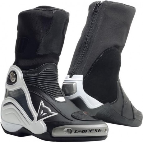 Dainese Axial D1 Black White Motorcycle Boots 41