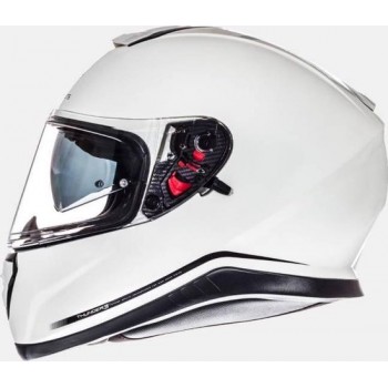 Helm MT Thunder III sv Solid wit L