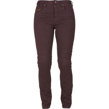 Furygan Paola Wine Red Motorcycle Jeans 40
