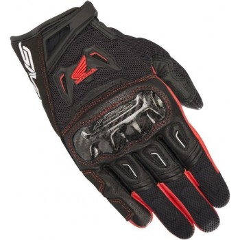 Alpinestars SMX-2 Air Carbon V2 Honda Black Red Motorcycle Gloves S