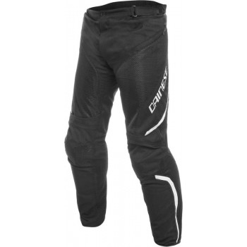 Dainese Drake Air D-Dry Black Black White Textile Motorcycle Pants 54
