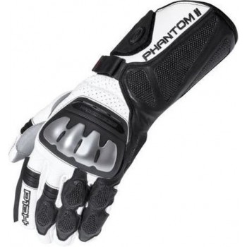 Held Phantom II Black White Motorcycle Gloves 9