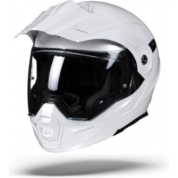 Scorpion ADX-1 Solid Pearl White Adventure Helmet M
