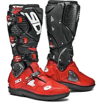Sidi Crossfire 3 SRS Red Red Black Motorcycle Boots 42